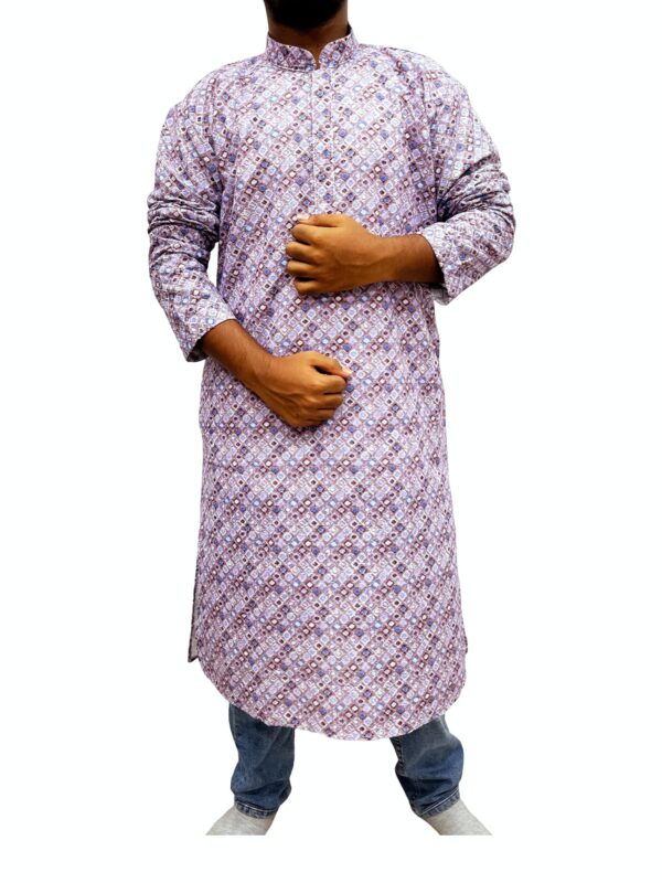 Classic Men's Cotton Kurta – Timeless Comfort & Style