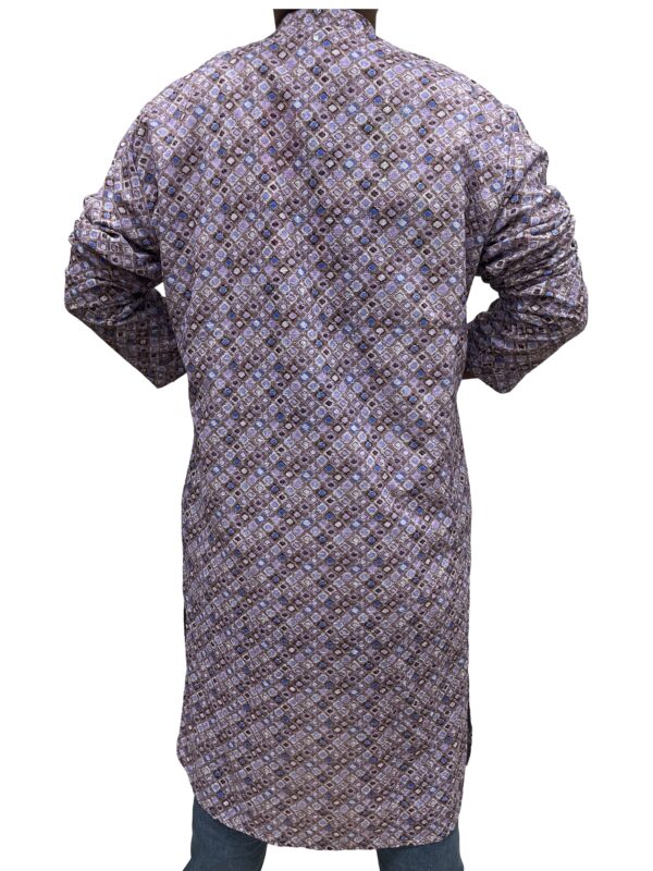 Classic Men's Cotton Kurta – Timeless Comfort & Style - Image 4